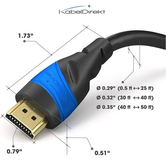 HDMI Cable 8K & 4K 6ft - Picture 4 of 5